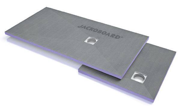 JACKOBOARD® Aqua - Offset Drain Shower Tray