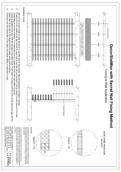 DecorSlat Max Installation Guidelines