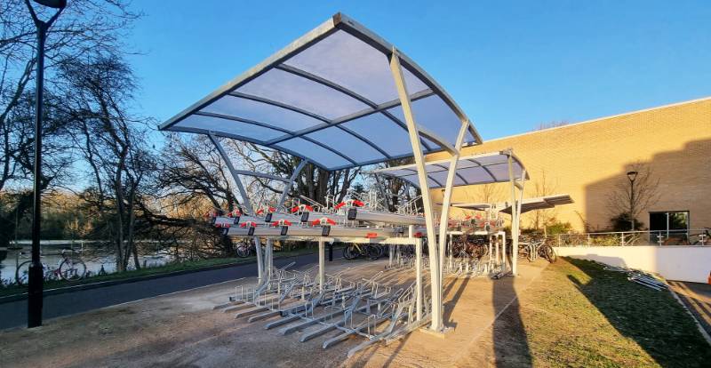 Oxford Brookes University Receives Falco Cycle Parking Infrastructure