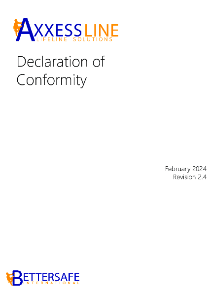 Certificate of Conformity