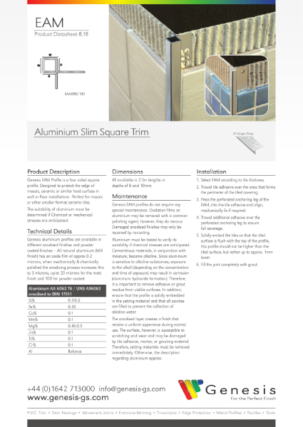 EAM Datasheet