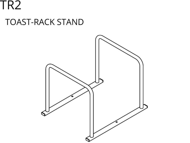 Toast Rack Cycle Stands - Cycle Stands