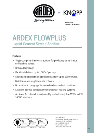 ARDEX-FLOWPLUS-Datasheet