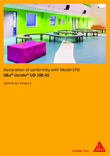 EPD -  Sika® Ucrete® UD 100 AS