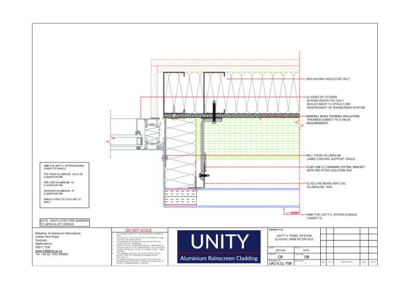 Unity A2 IL-T09 Technical Drawing