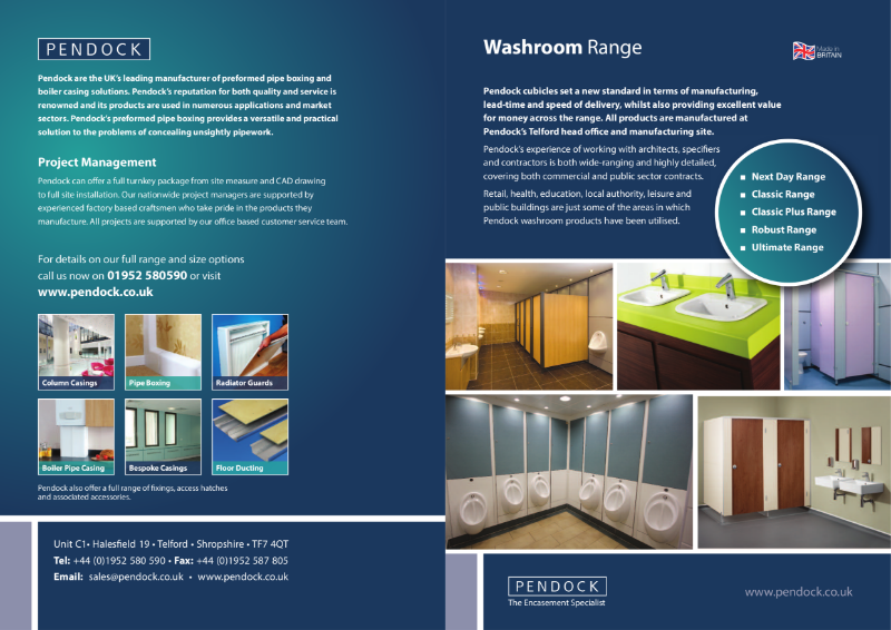 Pendock Cubicle Brochure