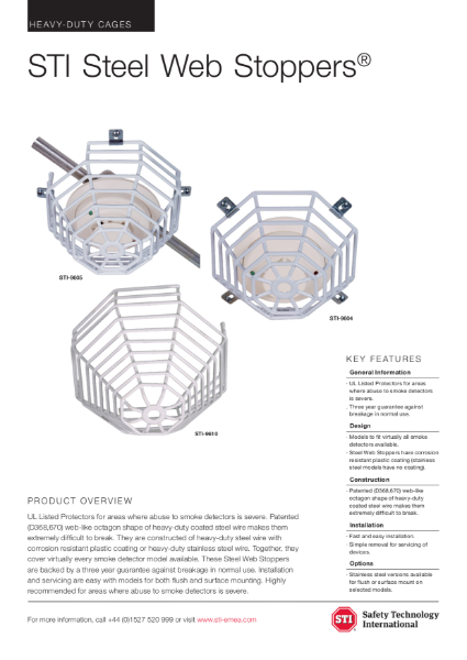 Steel Web Stoppers®