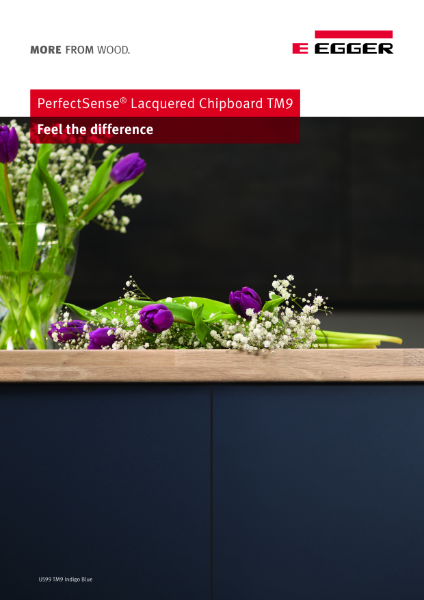 Brochure - PerfectSense® Lacquered Chipboard TM9 Range