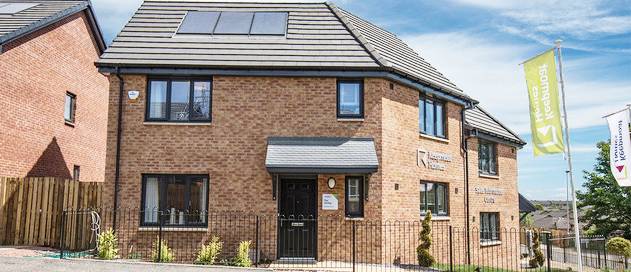 Profile 22 windows and French doors selected for affordable housing