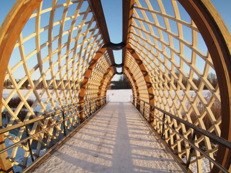 Accoya Chosen for Niittysilta Bridge in Finland