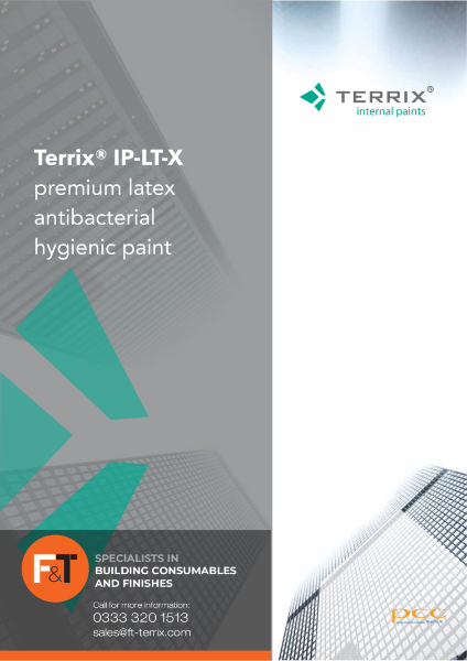 F&T - Terrix Anti bacterial paint IP-LT-X