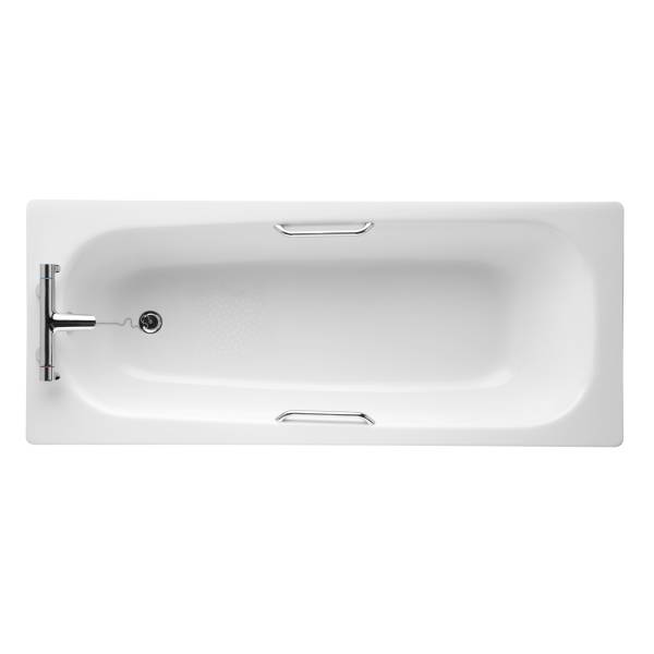 Nisa Lowline Steel Bath 170cm - Bath