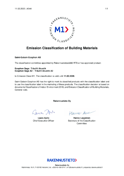 M1 emission classification