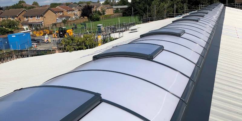 School project - York
LAMILUX Continuous Barrel Vault Rooflight