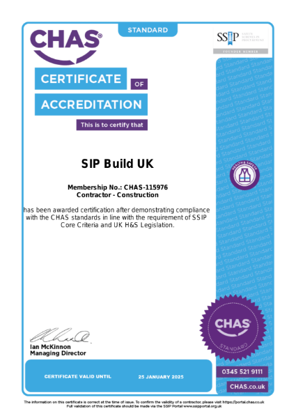 CHAS Certification