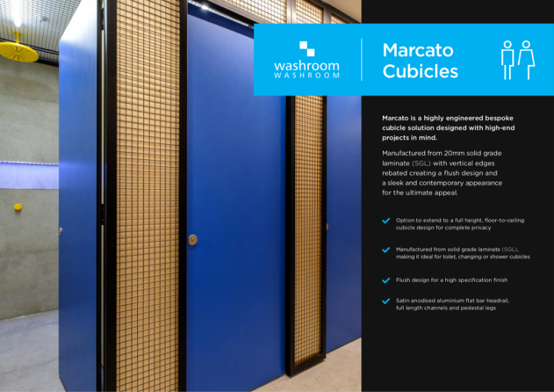 Marcato cubicles