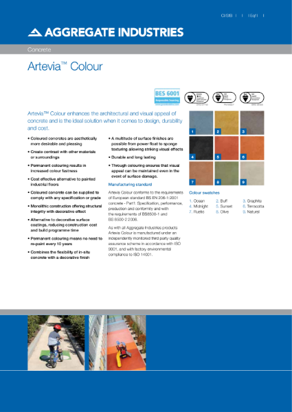 Artevia® Colour concrete