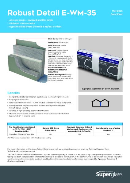 Robust Details Solution E-WM-35