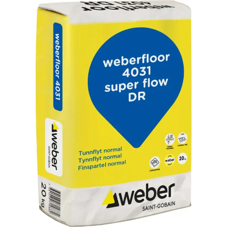Golvavjämning - Weberfloor 4031 Super Flow DR