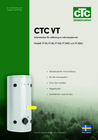 CTC VT Produktblad