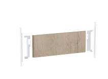 Geberit Duofix mounting plate for washbasin with washbasin cabinet and one washbasin tap eccentric