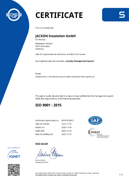 ISO 9001 Quality Management