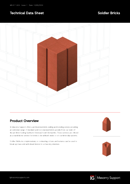 Soldier Bricks Technical Data Sheet