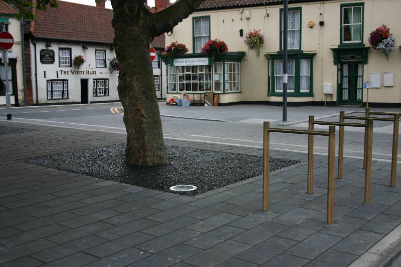 ASF Bespoke Bronze Street Furniture, Crowle Market Square