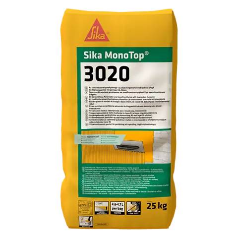Sika MonoTop®-3020 - R3 Pore Filler and Levelling Mortar