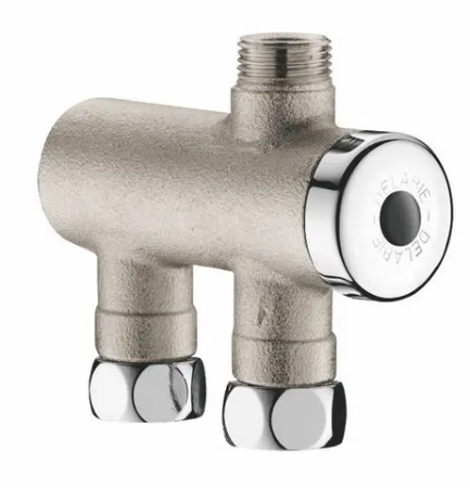 Vedensekoitusventtiilit - Delabie PREMIX NANO sekoitusventtiili termostaatilla, FM3/8, KV 7L/min, nikke