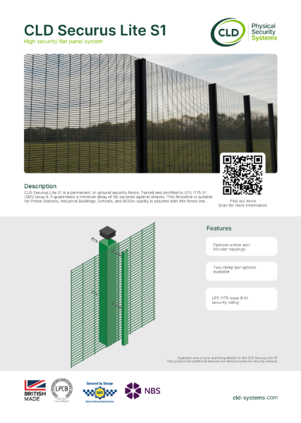 CLD Securus Lite S1 Data Sheet