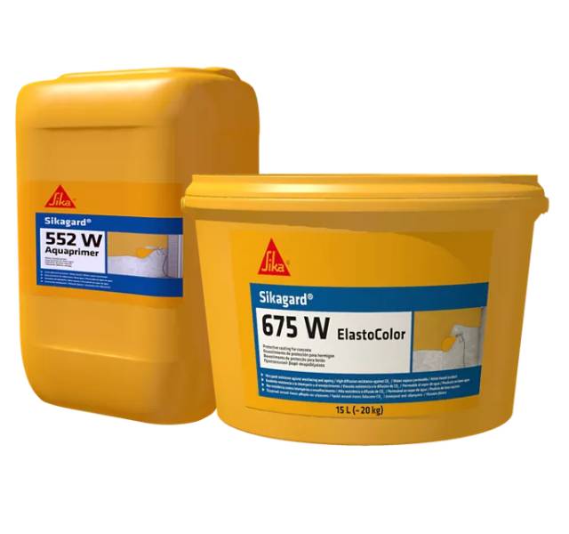 Sika Anti-Carbonation Rigid System - Concrete Protection Coating