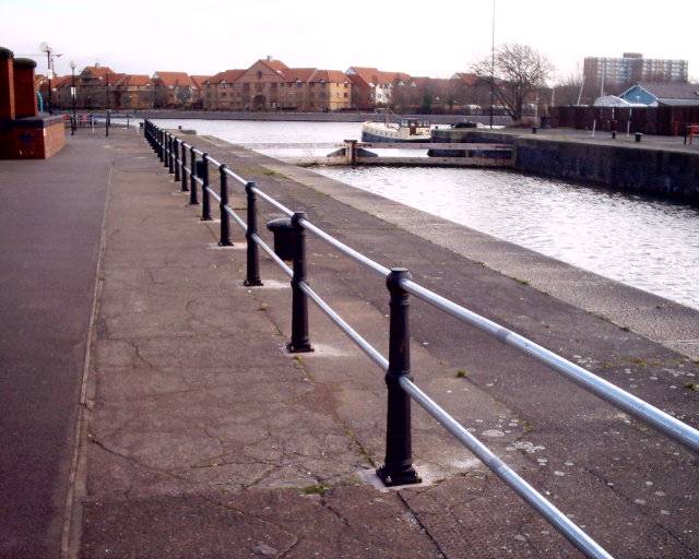 ASF 107 Post and Rail: Temple Quays (and surrounding areas), Bristol