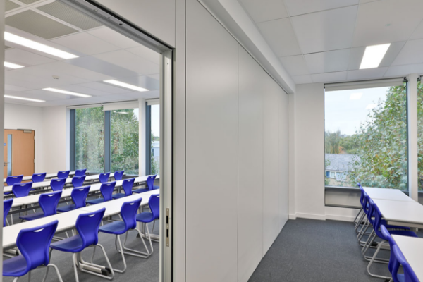 Kensington Aldridge Academy, London | Dorma Variflex Manual Acoustic Movable Wall