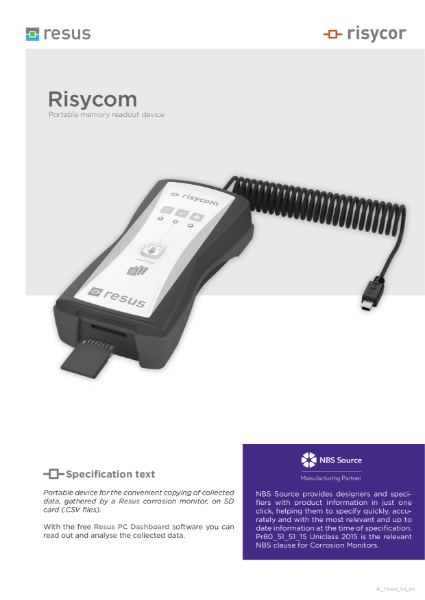 Risycom Technical Datasheet EN V3 00