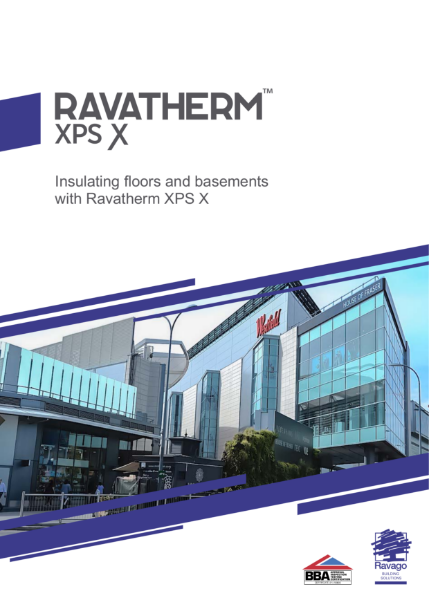 Insulating floors and basements with Ravatherm XPS X