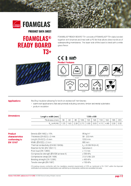 PDS_FOAMGLAS® READY (Board) T3+