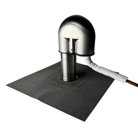 RyMar® flat roof cable duct - Cable outlet