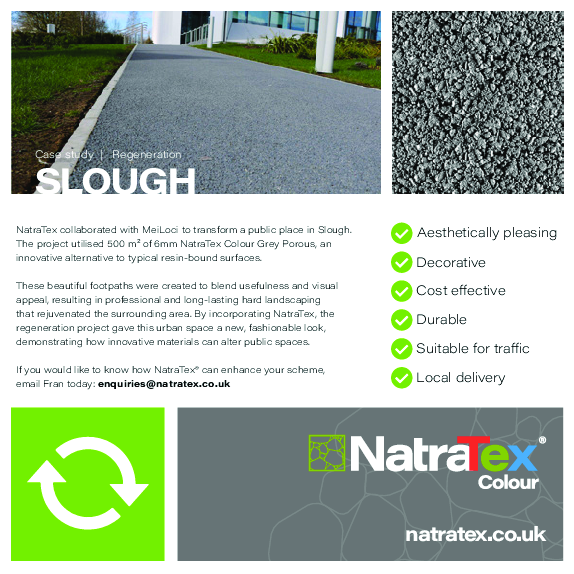 NatraTex Colour Grey - Slough Urban Public Footpath