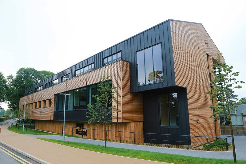 Siberian Larch Timber Cladding Case Study - NORclad - UWE Bower Ashton