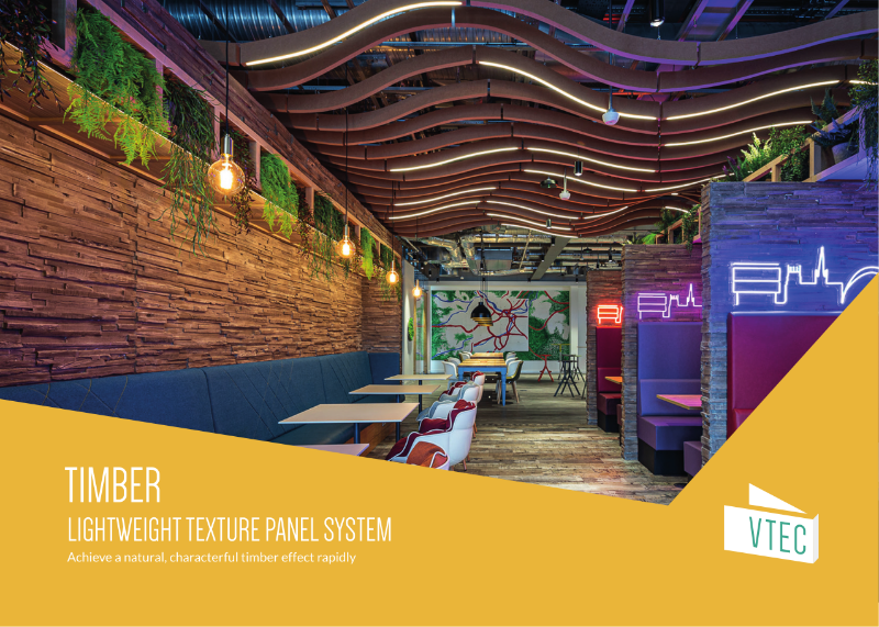 Timber Texture Wall Panel System