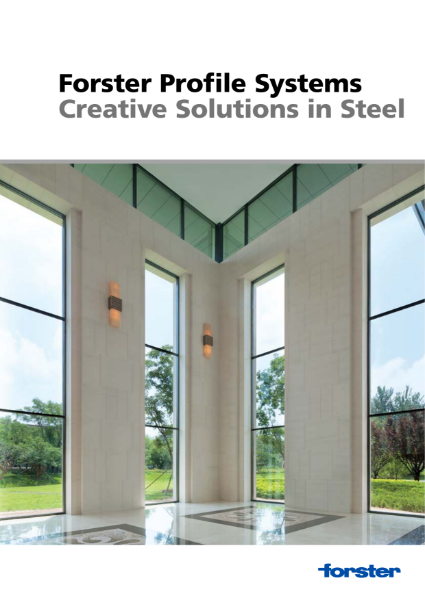Forster - Creative solutions in steel