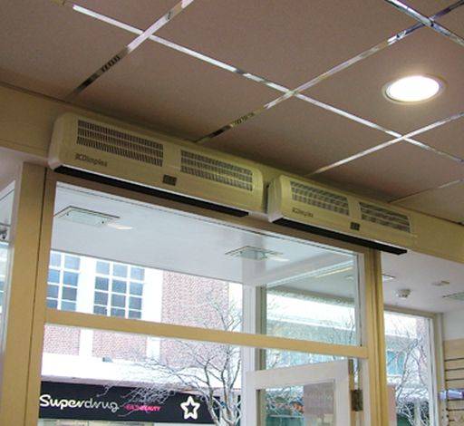 Air Curtains (Overdoor Heater) - AC