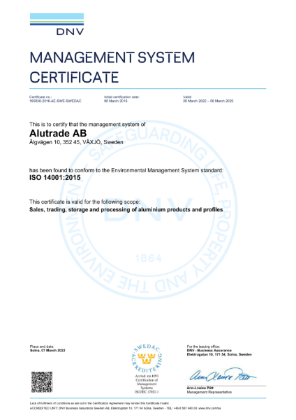 ISO 14001 Environmental Management Systems