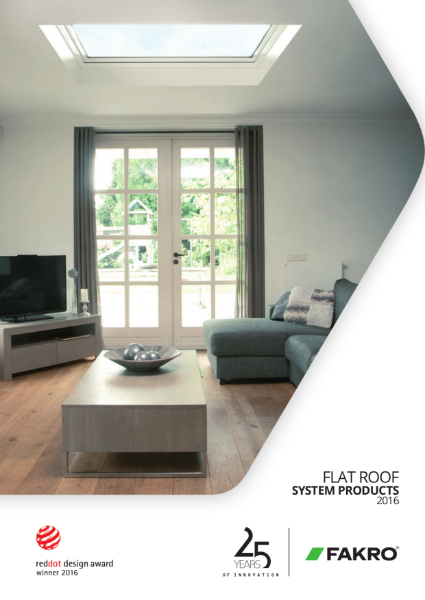 FAKRO Flat Roof Windows 2016