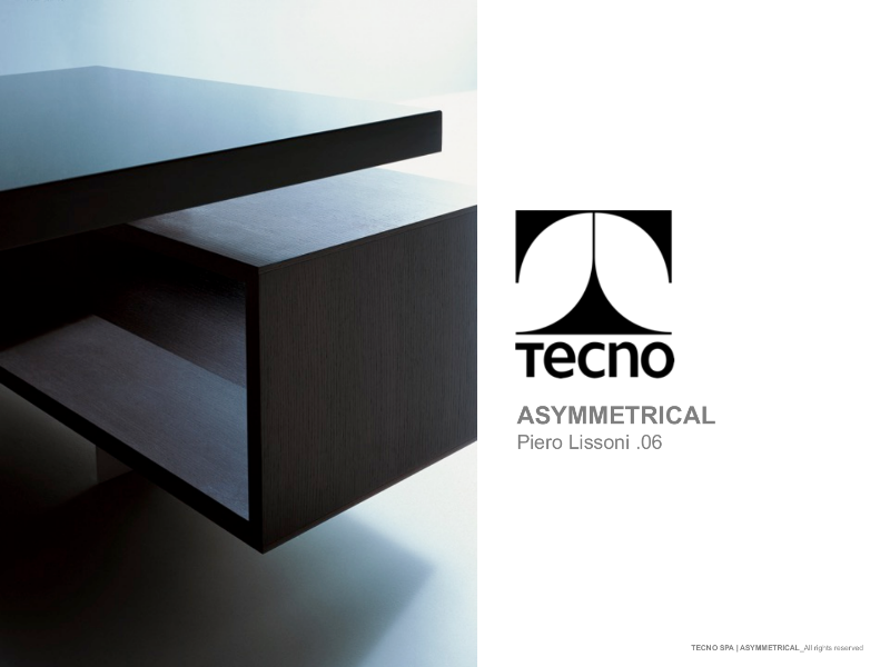 Tecno Asymmetrical - Desk and Large Meeting table