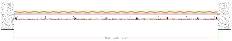 Knauf Horizontal Shaftwall - Ceiling System: HSW-2xCT-92-092-6-3x12.5-FP-50