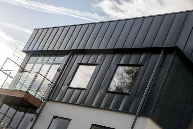 Catnic Urban standing seam cladding system - Metal cladding system
