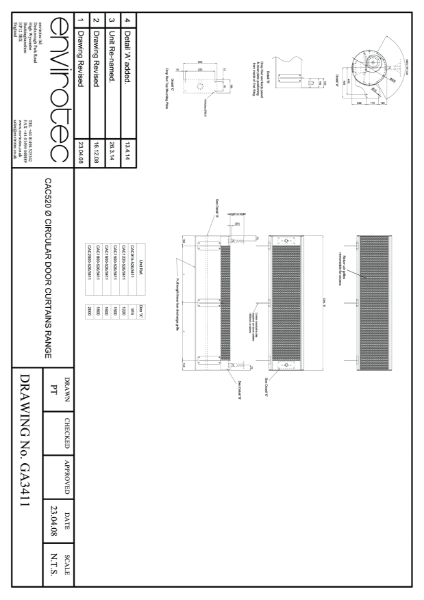 CAC 520 General Arrangement