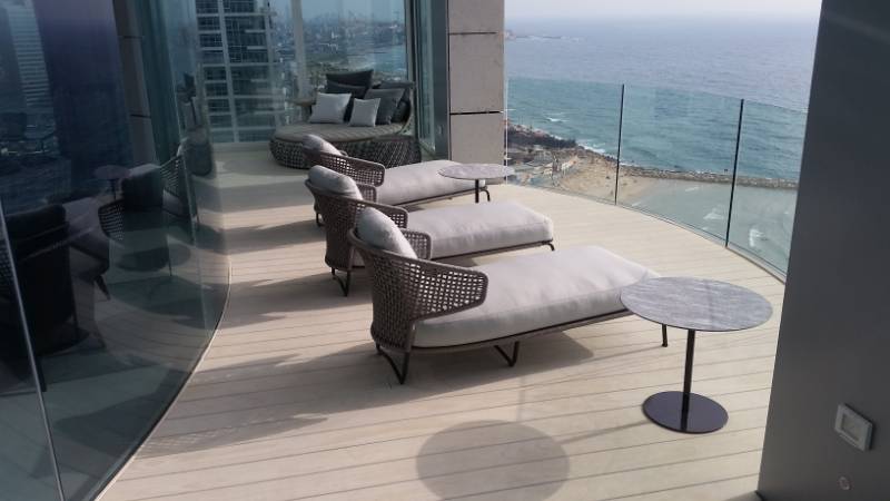 Accoya Wood selected for Exclusive Decking Hotel in Israel